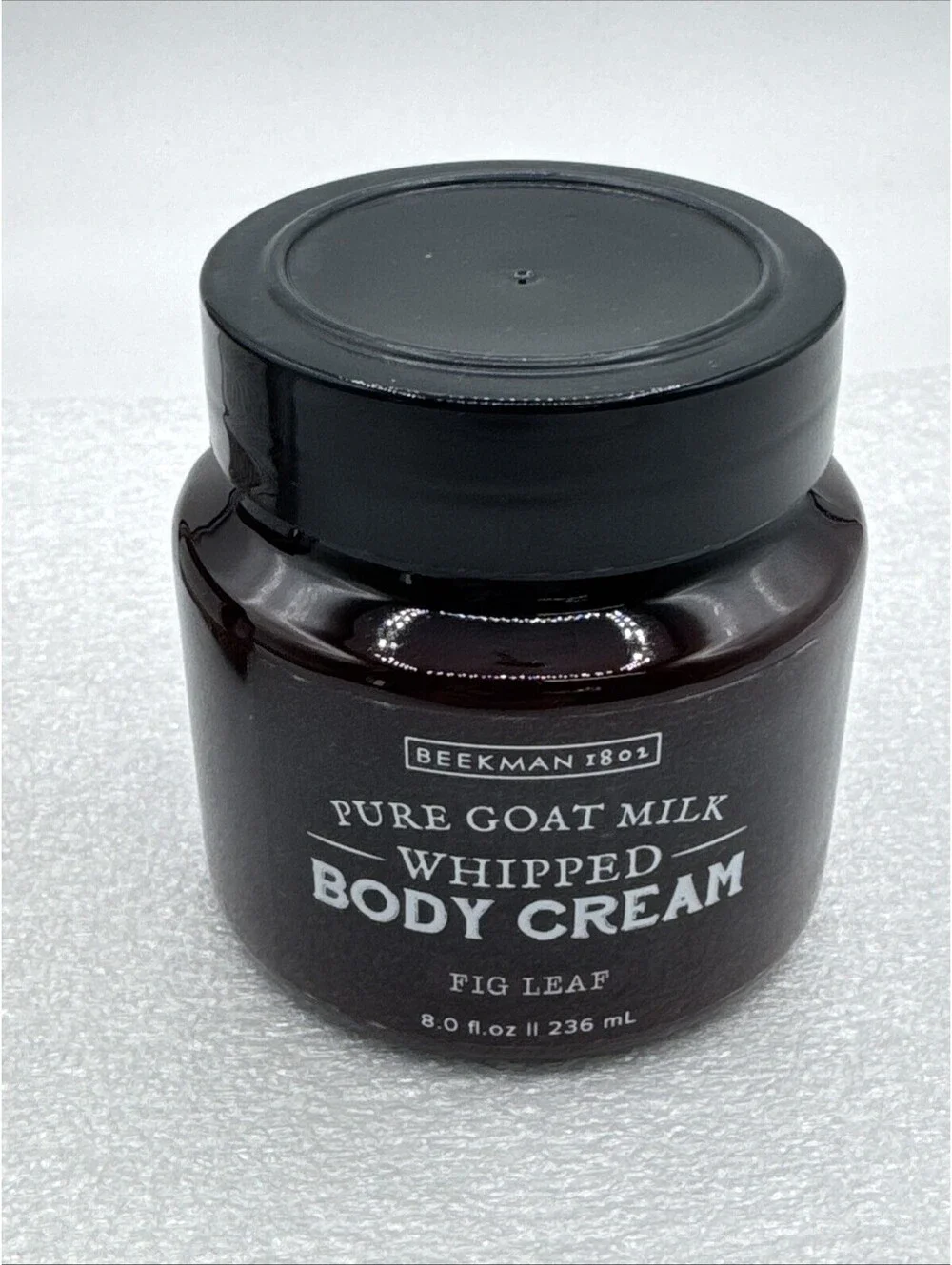Beekman 1802 Pure Goat Milk Whipped Body Cream in FIG LEAF 8oz. Paraben Free